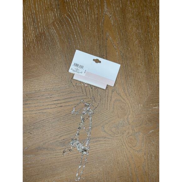 AND NOW THIS Silver Plated Layered Chain Necklace 18” Adjustable New - Picture 6 of 6